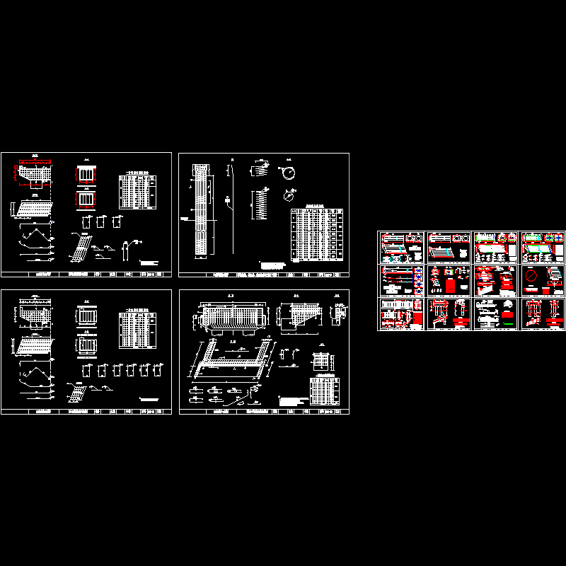 16米跨空心板桥CAD施工图纸.dwg