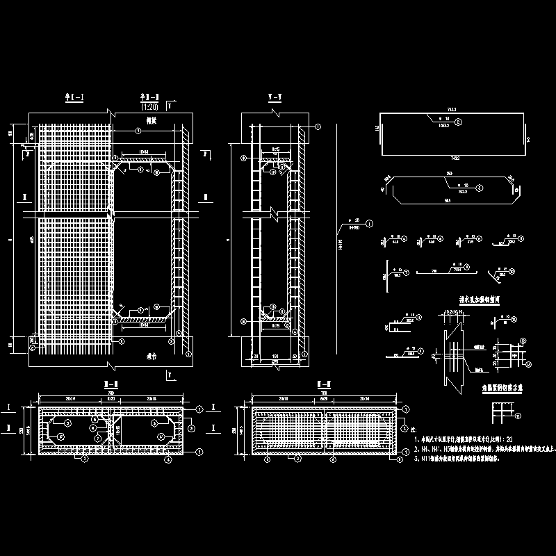 16 1~3、17~19号桥墩墩柱钢筋布置图（一）.dwg
