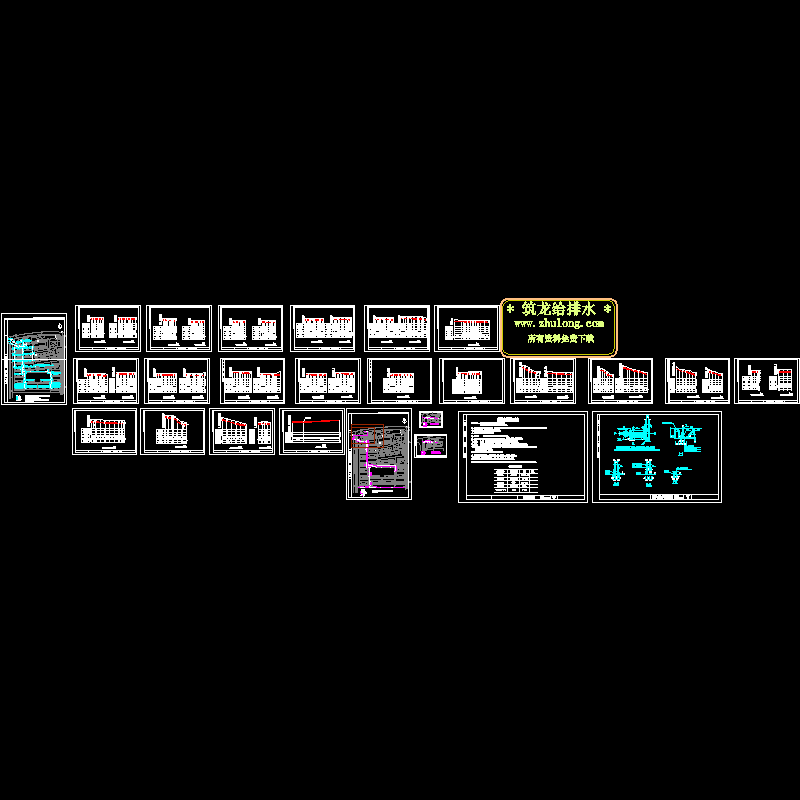 某小区室外排水管网全套图纸.dwg
