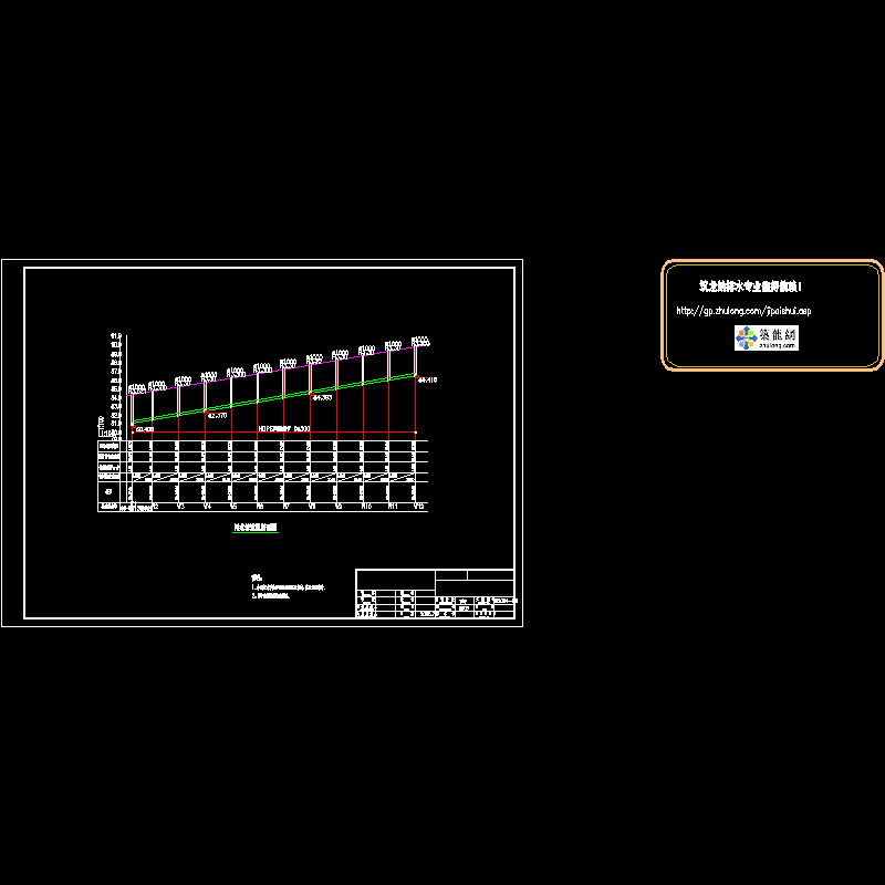 污水纵断面图.dwg