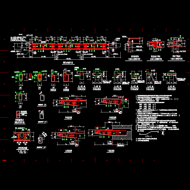 梁纵向钢筋示意.dwg