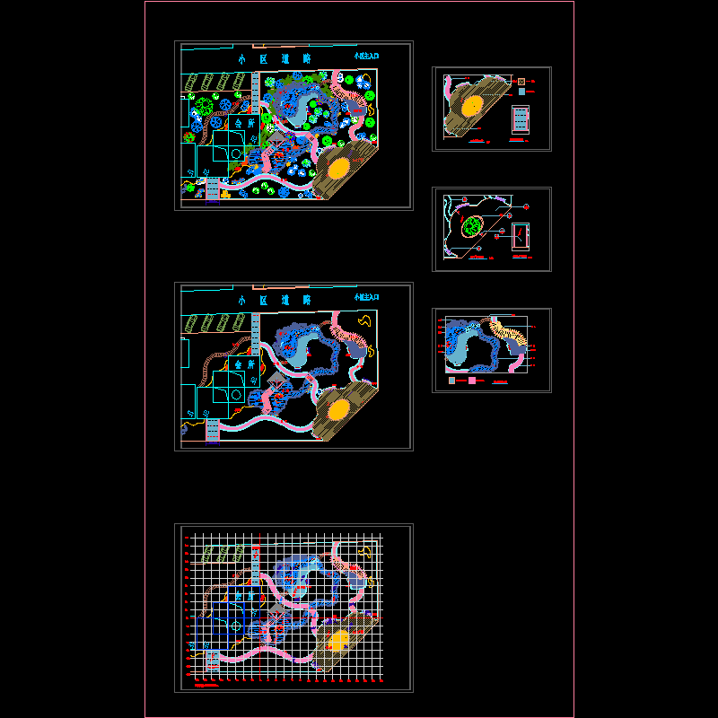 园林景观设计施工图 - 1