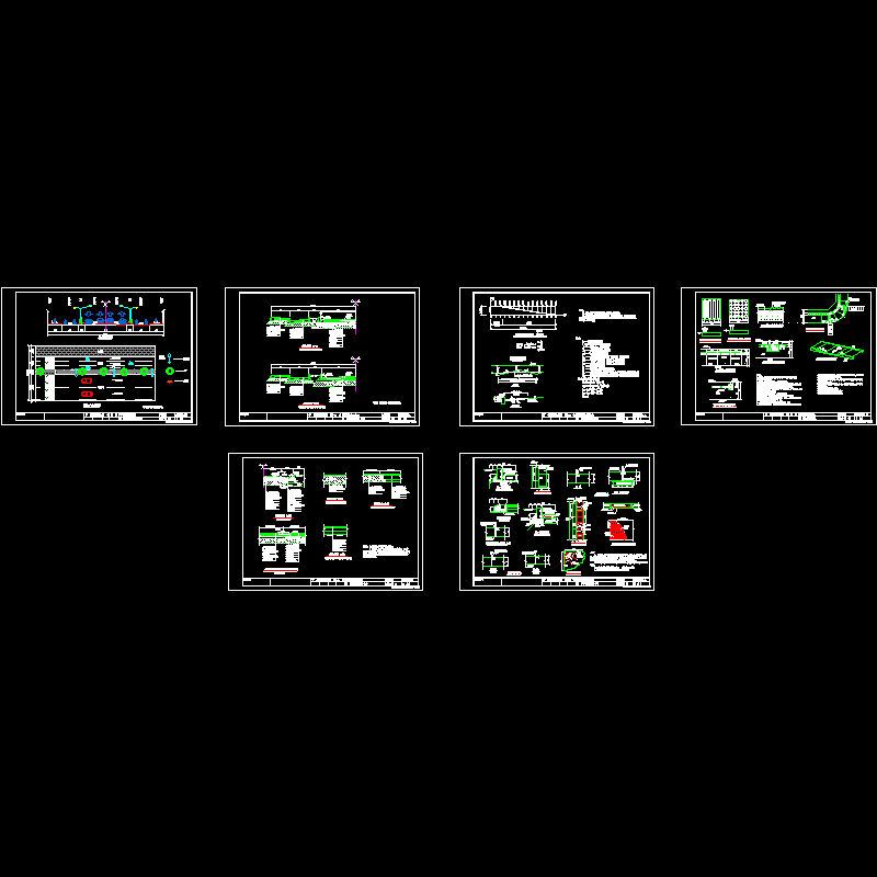 道路施工dwg格式CAD图纸，含构造结构图纸(道路标准)
