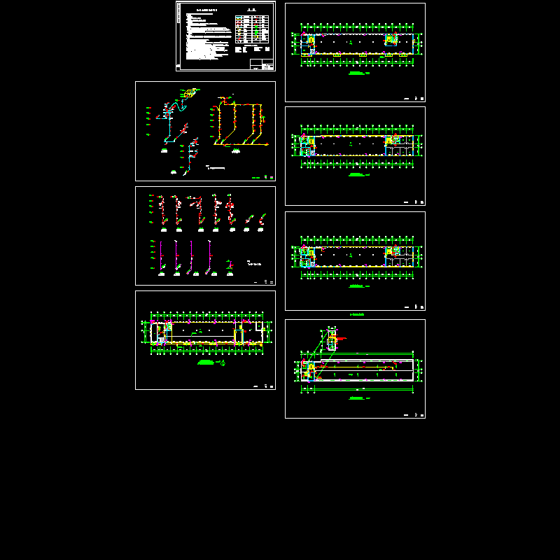 一套综合楼给排水设计dwg格式CAD图纸(系统图)