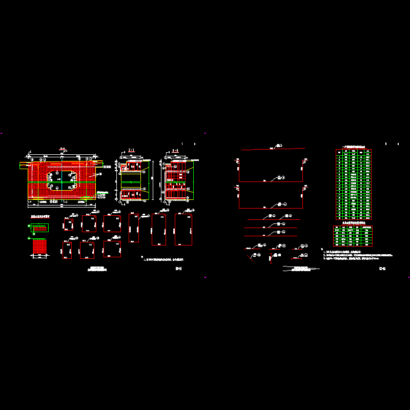 sz-19 主桥箱梁端横隔板钢筋构造.dwg