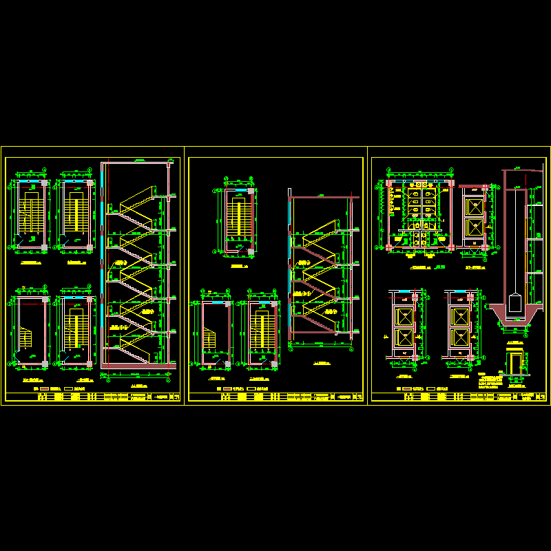 楼梯、电梯详图.dwg