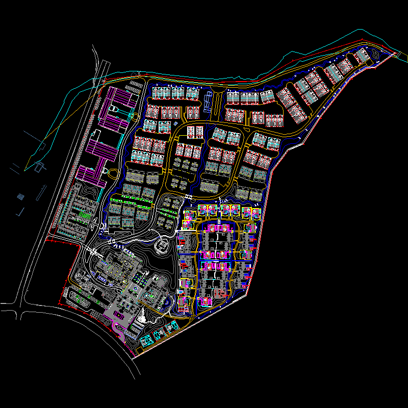 泳池和设备间定位图.dwg