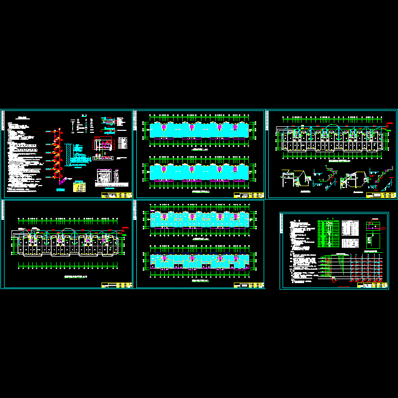 住宅地板水暖施工CAD图纸(dwg)