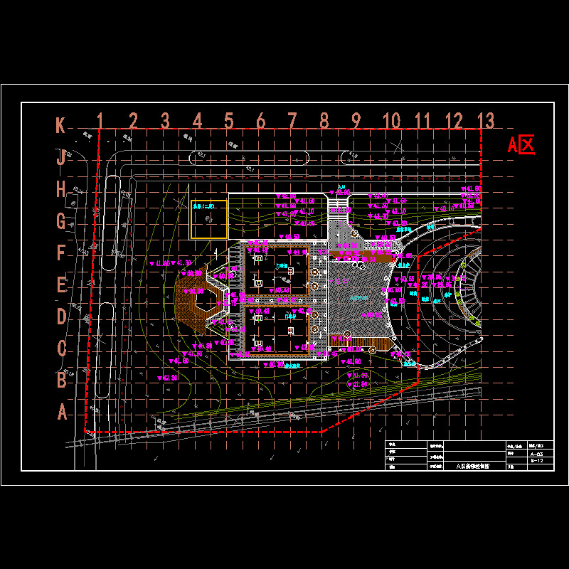 a-03高程控制图.dwg