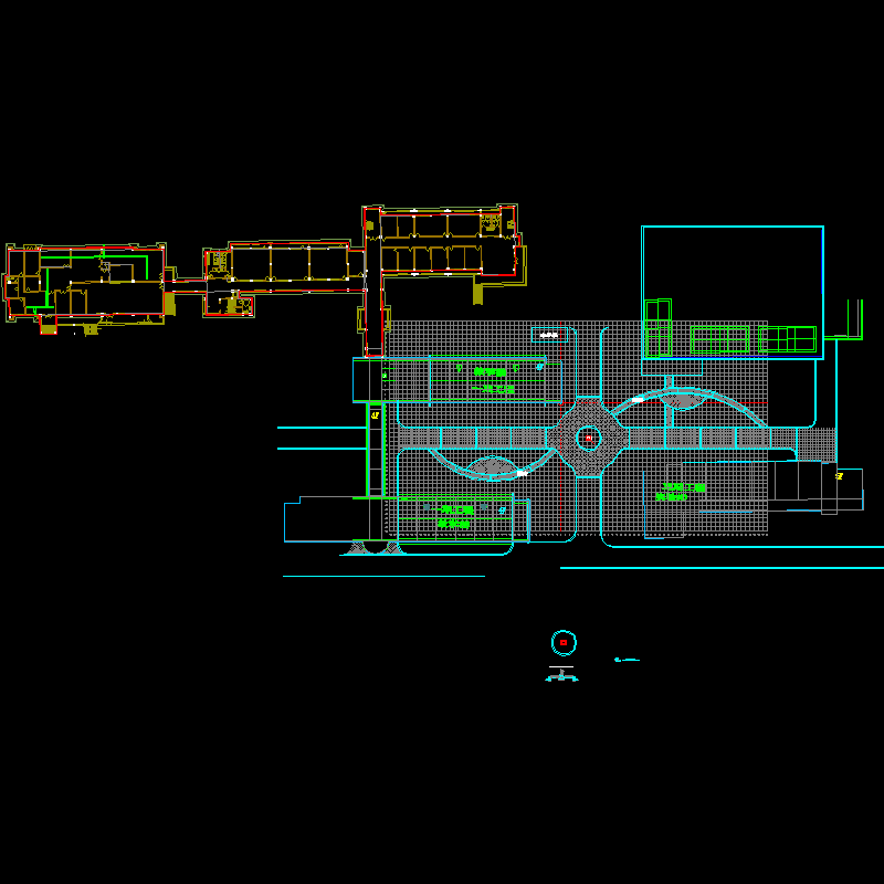 ys-b-04交通转盘详图.dwg