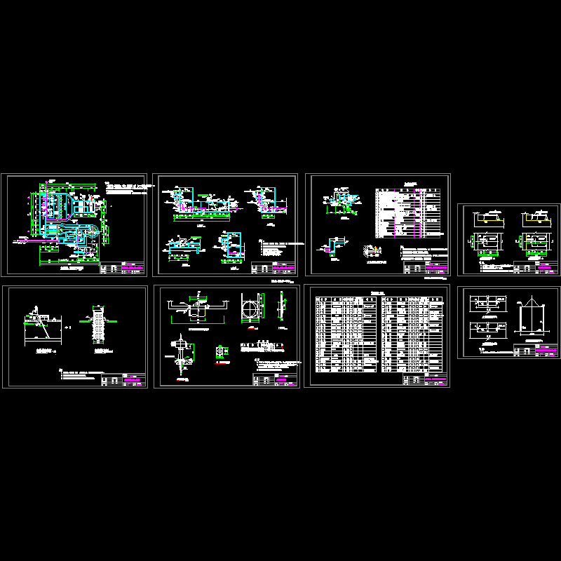 进水泵房沉砂池工艺图04.02.24.dwg