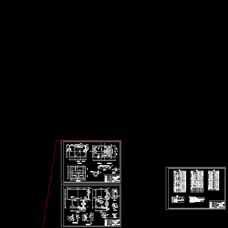 重力式无阀滤池.dwg