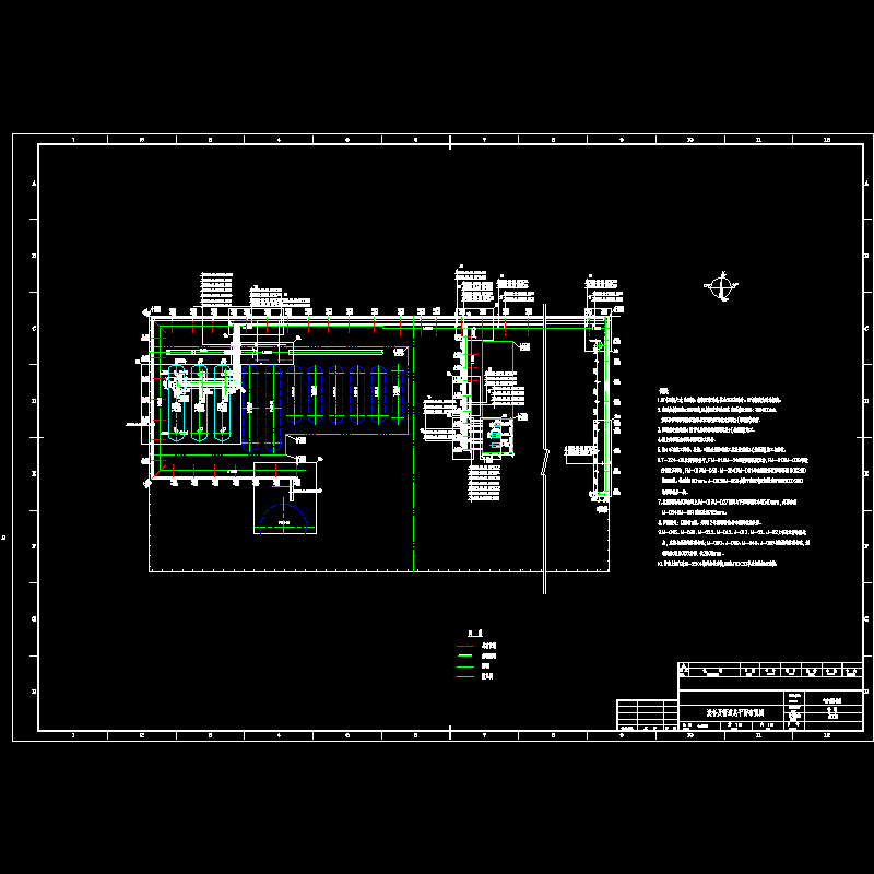 设备及管道总平面布置图.dwg