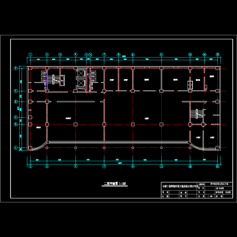 二层平面图（给水布线）.dwg