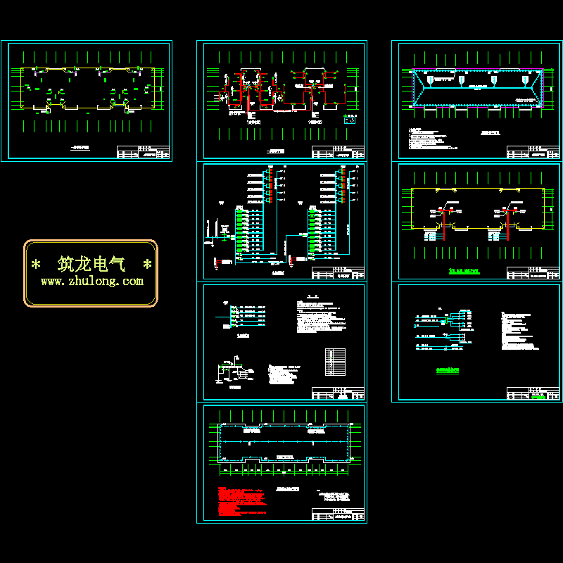 宿舍电气设计施工图 - 1
