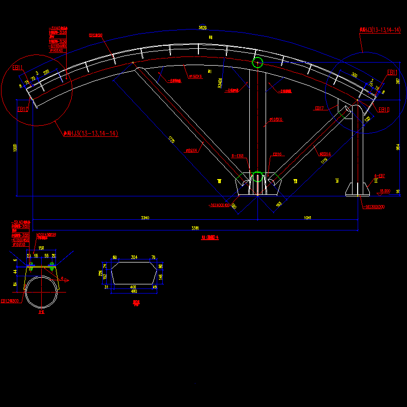 膜结构桁架节点6.dwg