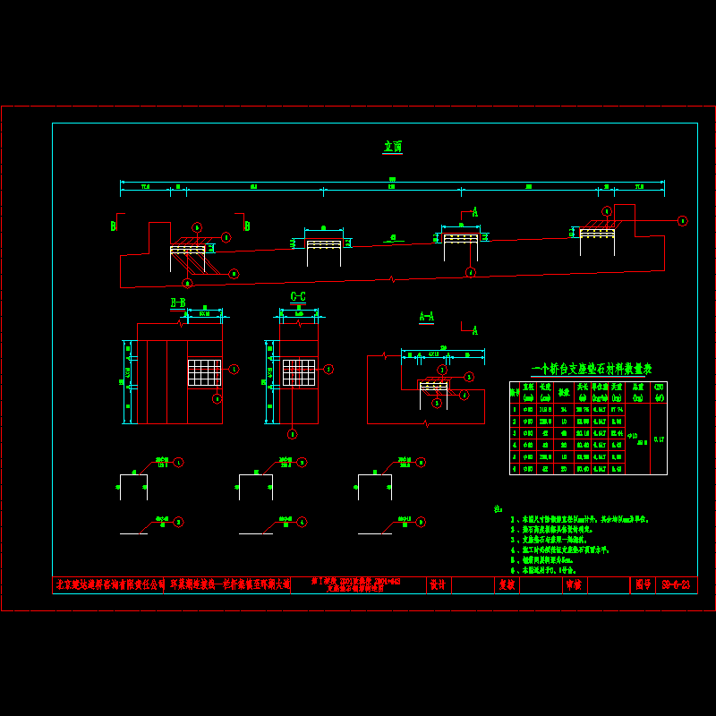 s9-6-23桥台支座垫石钢筋构造图(炸开).dwg