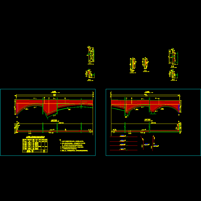 009拱腹挡土板配筋图.dwg