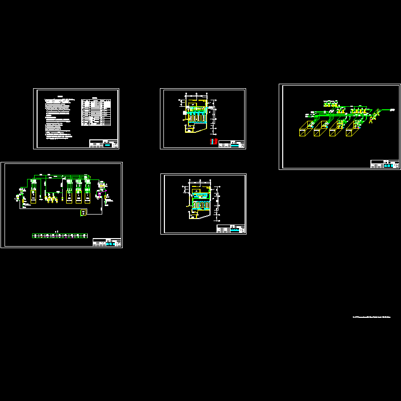 水源热泵机房图纸 - 1