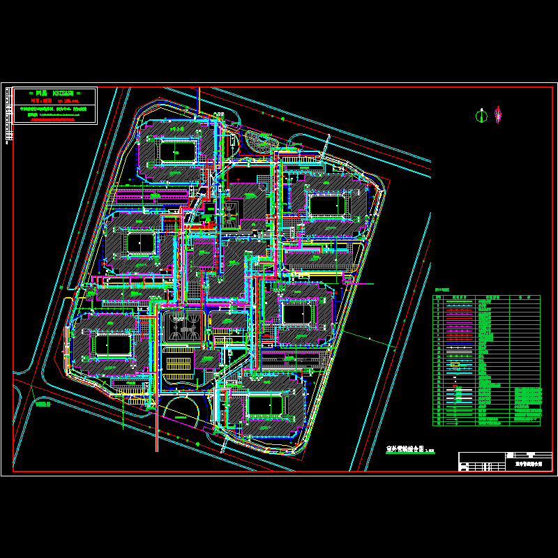 物流园室外管线综合图.dwg