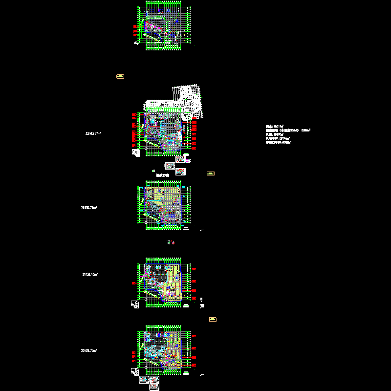 燃油供应系统储油罐大样CAD图纸(布置详图)(dwg)