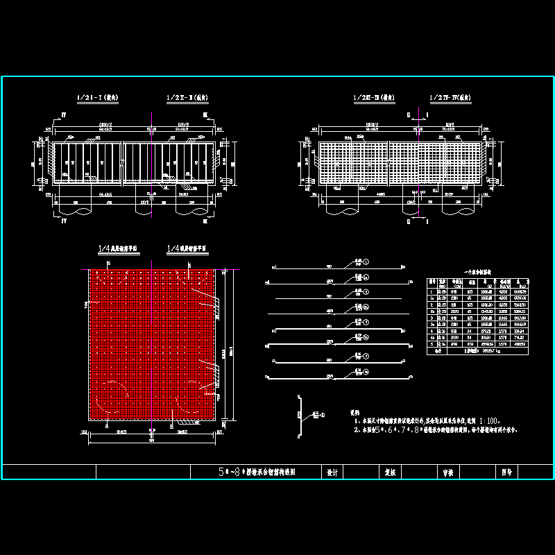 5＃～8＃桥墩承台钢筋.dwg