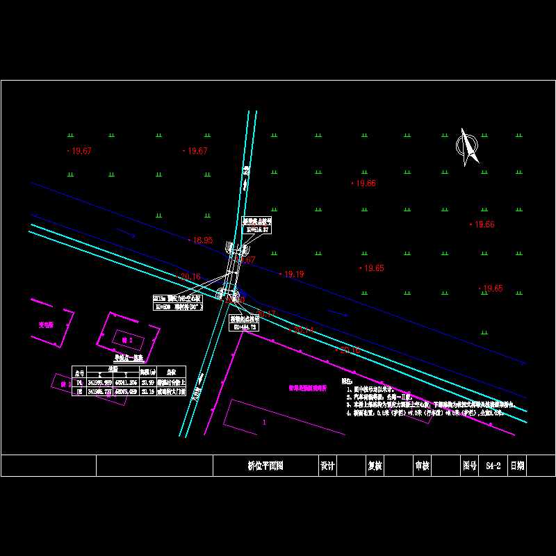 s4-2韩村桥平面图.dwg