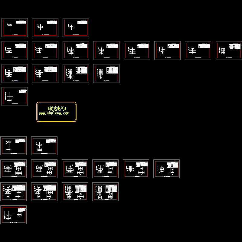 直线杆型图（加低.dwg