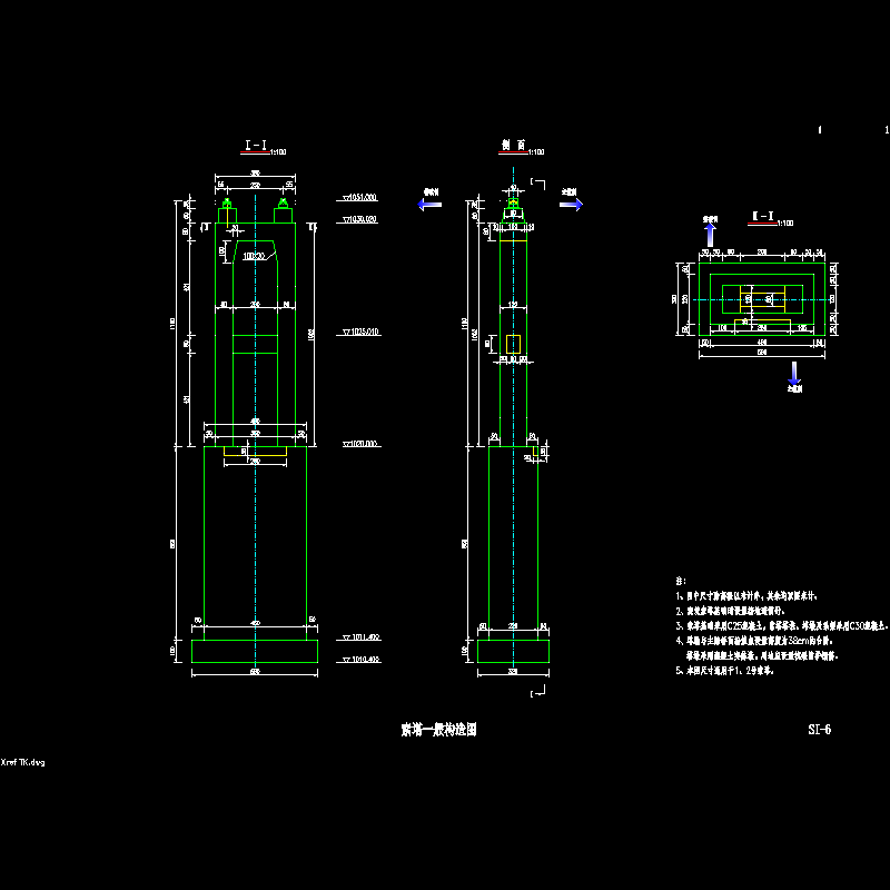 06 索塔一般构造图.dwg