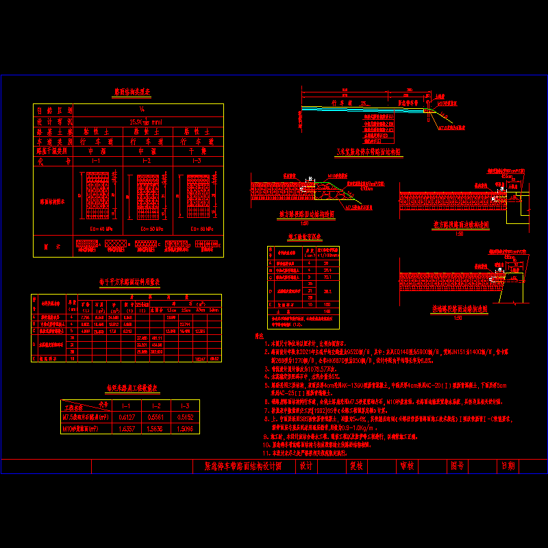 11路面结构路肩设计图.dwg