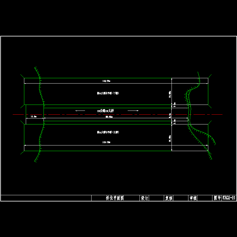 kkgs-01桥位平面图.dwg