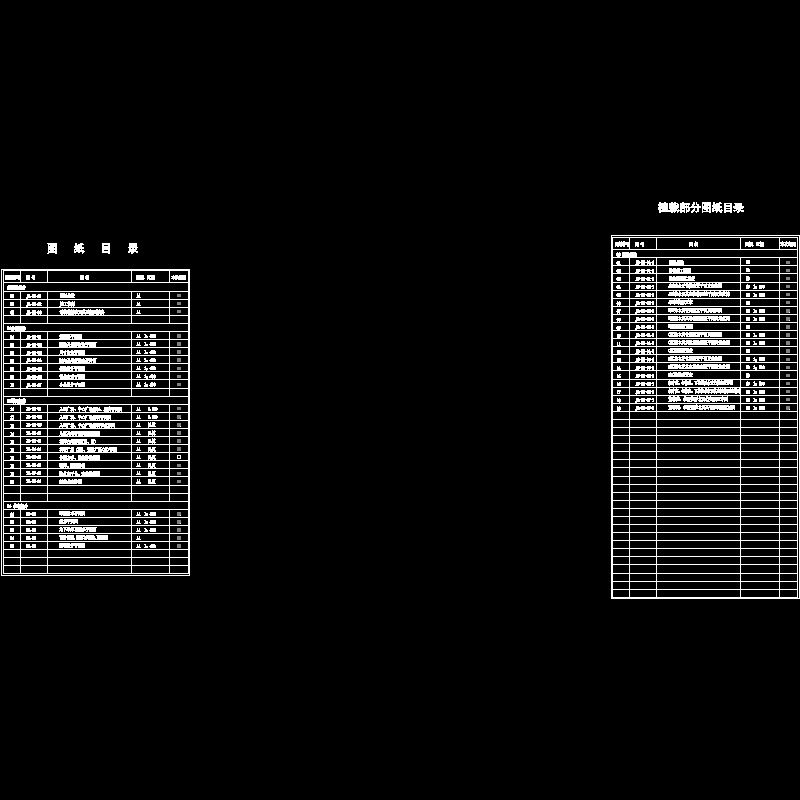 js-00-01 图纸目录.dwg