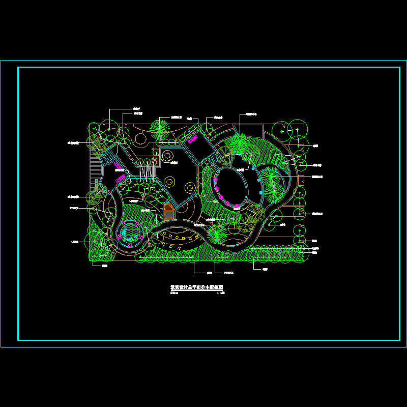 cd05总平面乔木.dwg