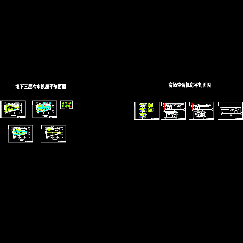 商场平面布置图 - 1