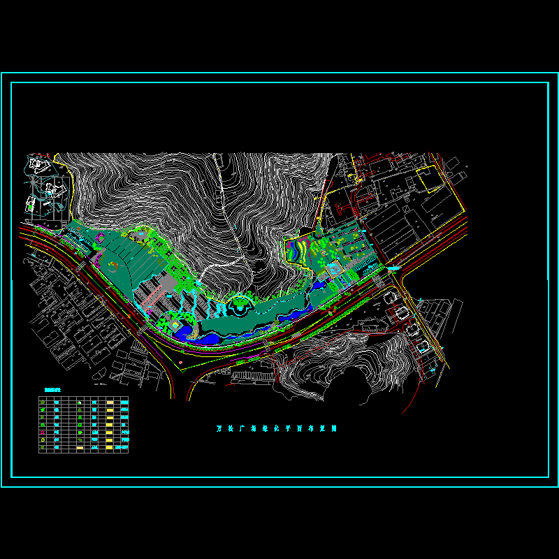 万松广场绿化设计.dwg