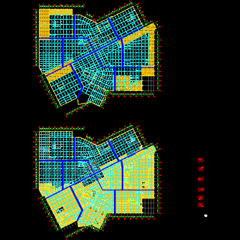 -1,-2层结构平面图.dwg