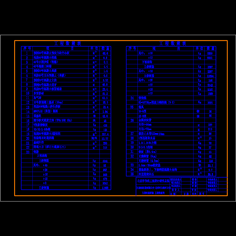 工程数量表.dwg