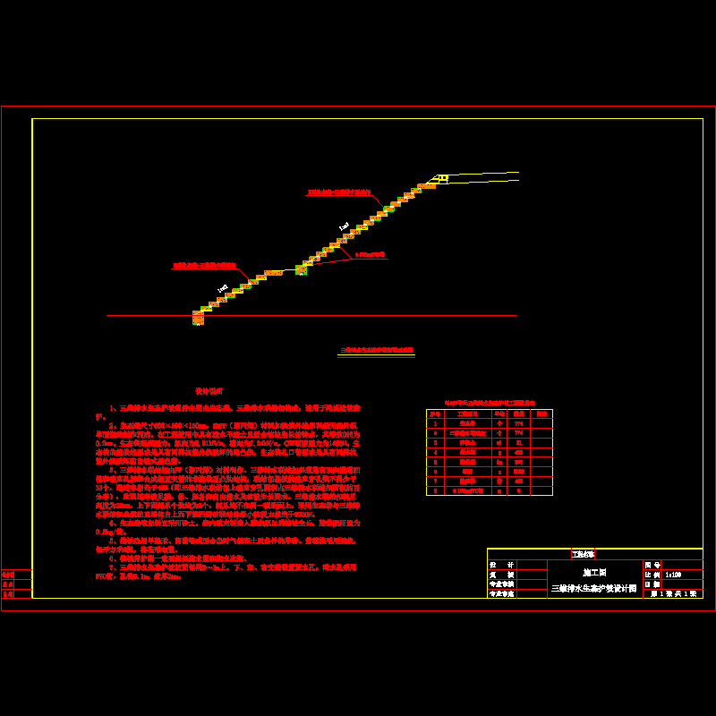 三维排水生态护坡设计图.dwg