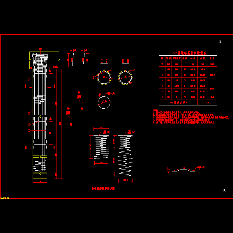 18桥墩桩基钢筋构造图.dwg