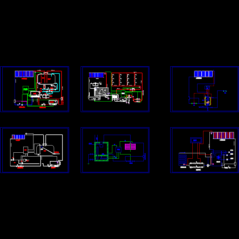 太阳能热水系统图纸 - 1