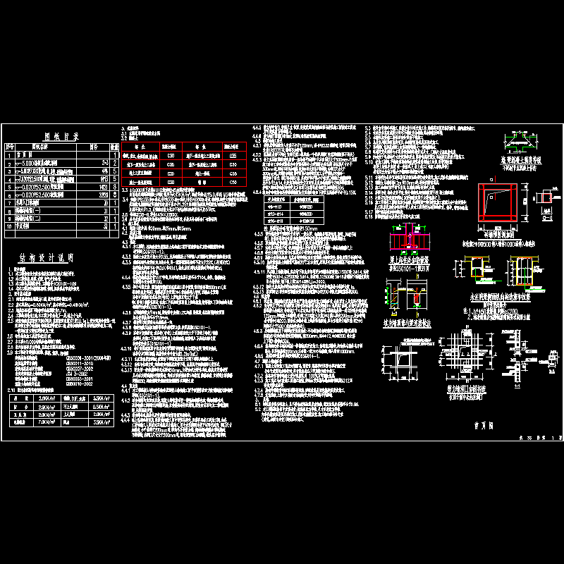 [CAD]剪力墙住宅结构设计说明.dwg