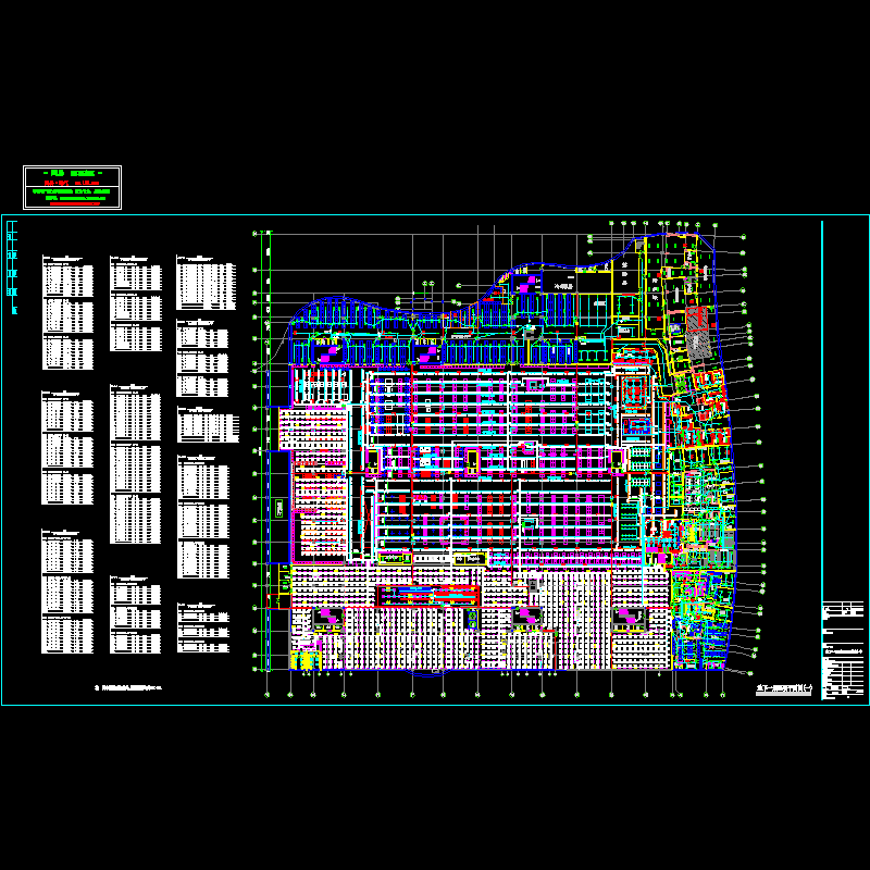 某大型超市电气平面图续(七).dwg