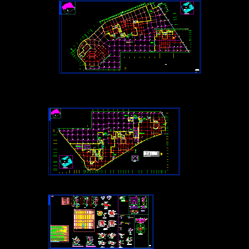 防空地下室人防说明专篇及人防墙布置节点CAD详图纸(dwg)