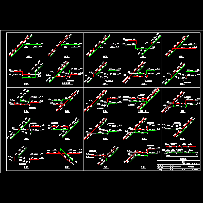 矿院东校区热力管道节点图.dwg