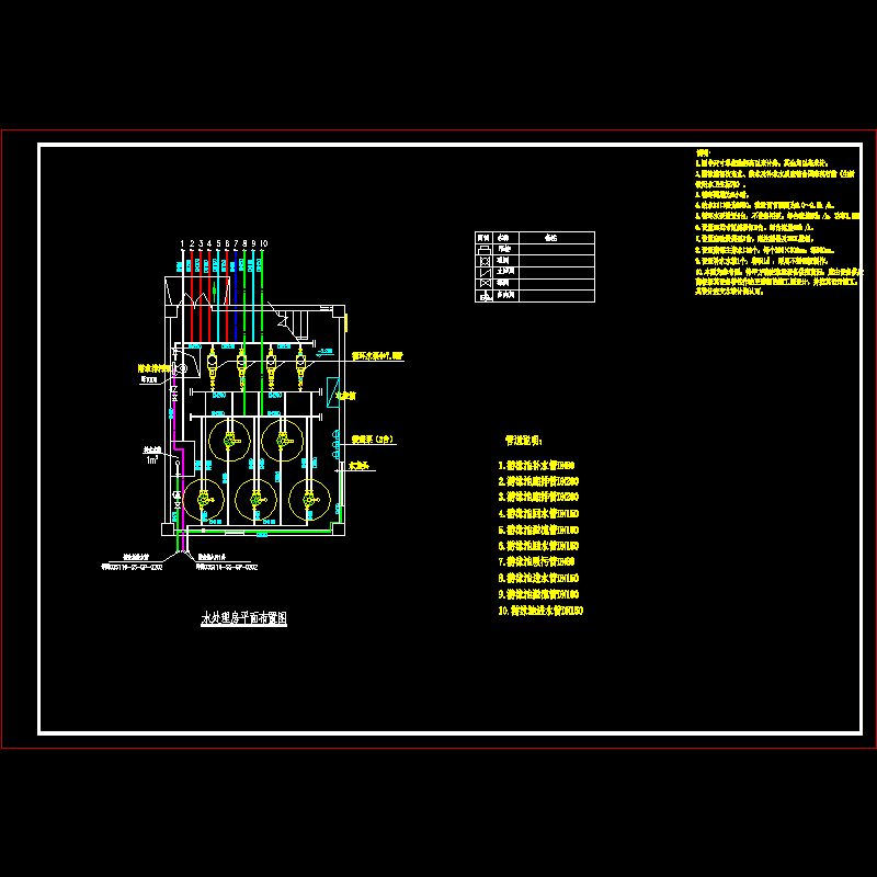 水处理房平面布置图.dwg