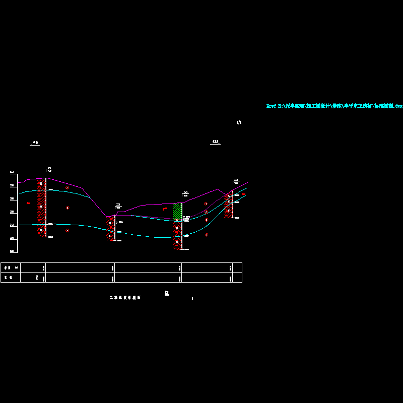 工程地质纵断面.dwg