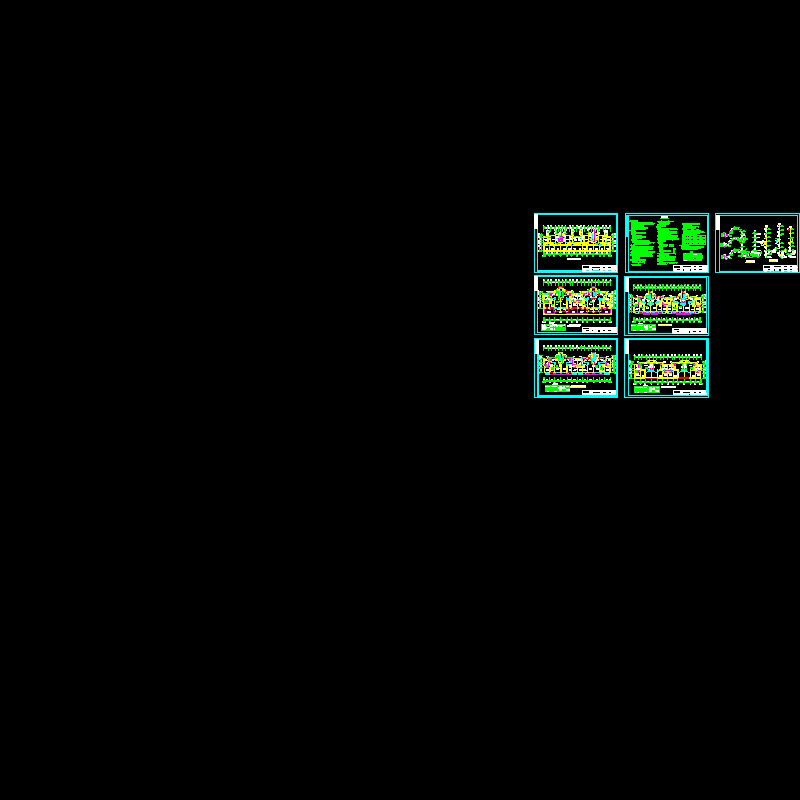 5层住宅楼全套给排水设计CAD施工图纸.dwg