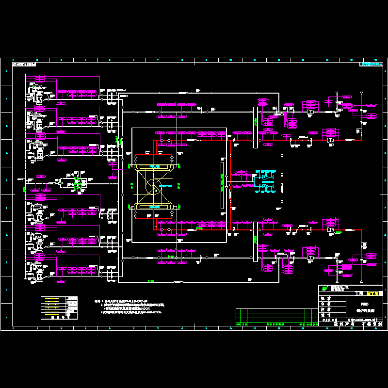 f146iis-j0201-02锅炉风系统图.dwg