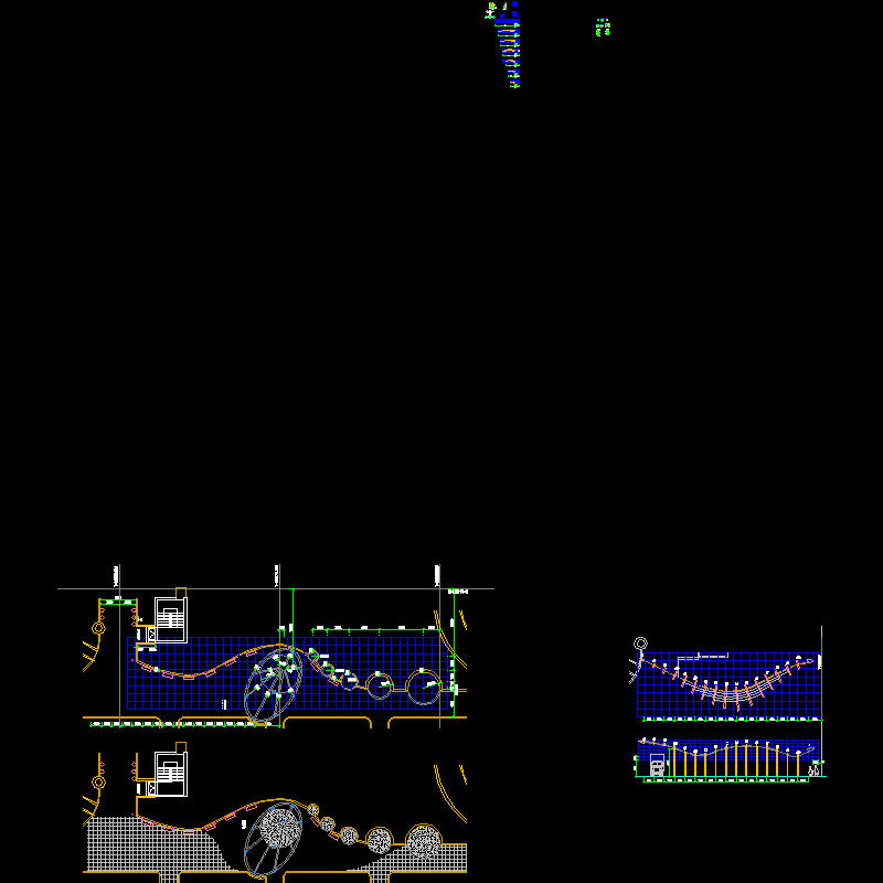 游乐园dwg格式CAD详图纸(平面图)