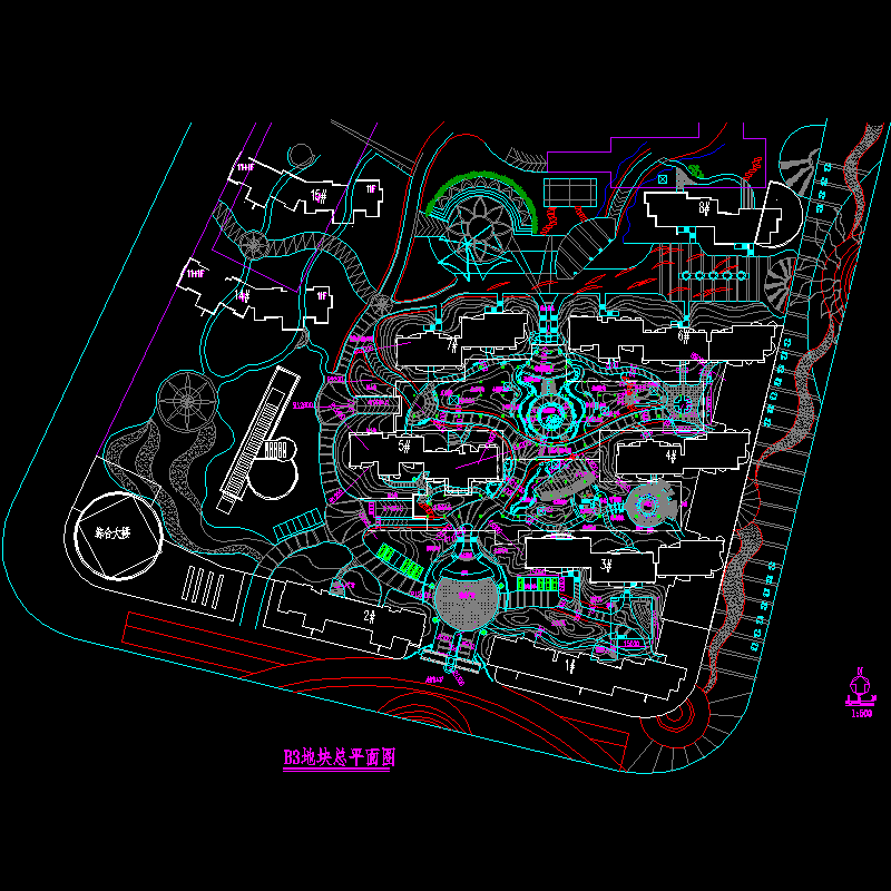 001江信b3总平面.dwg